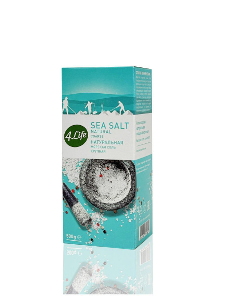 4Life Соль морская крупная 500г - купить с доставкой по выгодным ценам ...