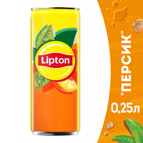 Характеристики Чай Lipton Персик 0,25л подробное описание товара ...