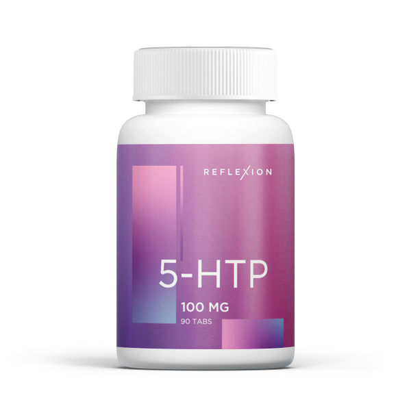 Аминокислота 5 HTP 100 мг 90 таб. с витамином В6 (5НТР, 5-ХТП, 5 ...