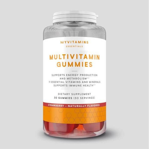 Multivitamin Gummies 30 gummies Strawberry Myvitamins