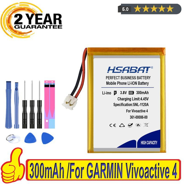 361 00086 00 361 00086 10 For GARMIN Vivoactive 4 Approach G10 3.8V 180mAh Li Io - Foto 10
