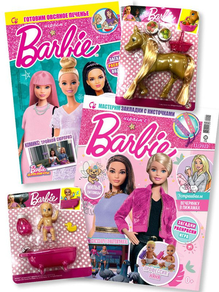 Игра для девочек: Барби и модный журнал