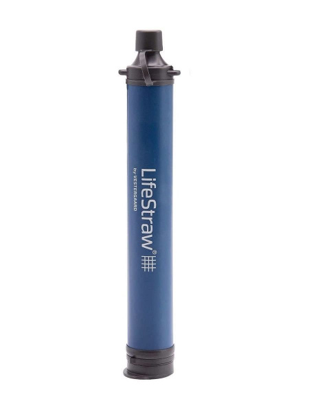 (1шт) Фильтр-трубочка для воды LifeStraw /темно-синяя - купить с ...