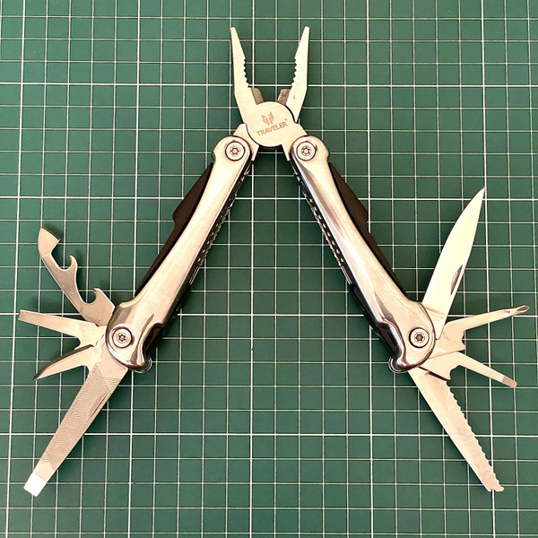 Мультитул туристический Traveler PRO MultiTool Purpose с чехлом ...
