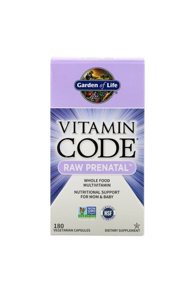 Garden of Life Vitamin Code RAW Prenatal (Комплекс витаминов для ...