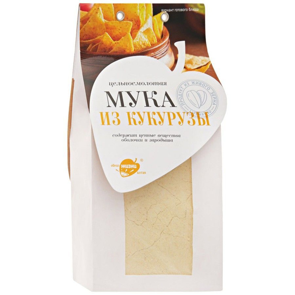 Мука кукурузная цельносмолотая Образ Жизни, 500 г - купить с доставкой ...