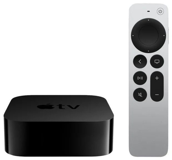 Медиаплеер Apple ТВ-приставка TV 4K 128GB, 2022 г., черный, HDMI, USB ...