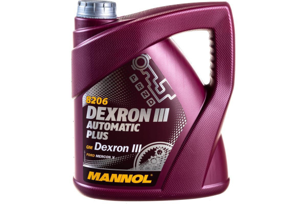 Трансмиссионное масло синтетическое Mannol ATF Dexron-III Automatic ...
