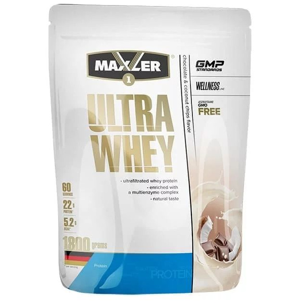 Протеины, Протеин Maxler Ultra Whey Protein 1800g - купить с доставкой ...
