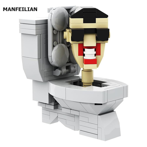 Строительные блоки для туалета Skibidi 2023 Новый Туалет Skibidi ...