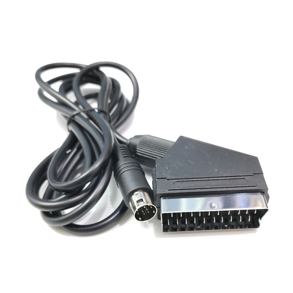 Кабель-адаптер RGB/RGBS SCART OFC 1,8 м для игровой консоли SEGA MD2 ...