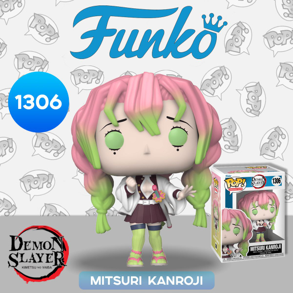 Фигурка Funko POP! Animation Demon Slayer Mitsuri Kanroji (1306) 57344 ...