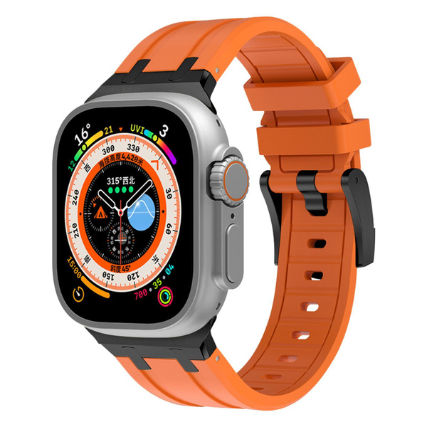 Силиконовый ремешок для Apple Watch 44 мм 49 мм 45 мм 42 мм 41 мм 40 мм ...