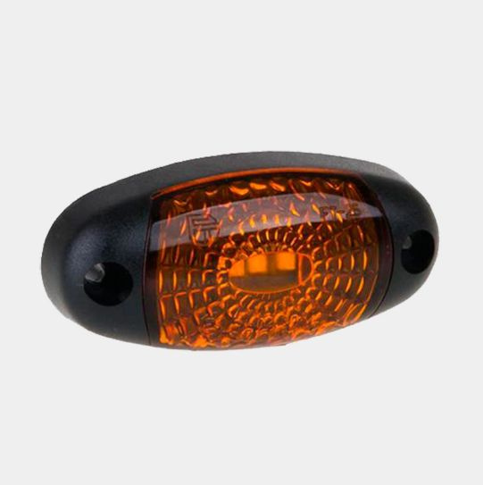 Фонарь габаритный FT-025 Z Fristom желтого цвета с проводом FT025ZLED ...