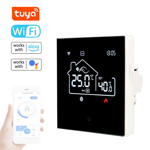 Терморегулятор/термостат Generic Регулятор температуры,Tuya WiFi ...