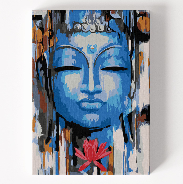 Картина по номерам на холсте и подрамнике / Будда Буддизм / 30х40 см ...