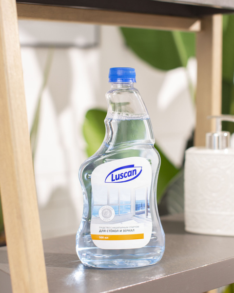 Средство для стекол и зеркал Luscan, 500 мл - купить с доставкой по ...