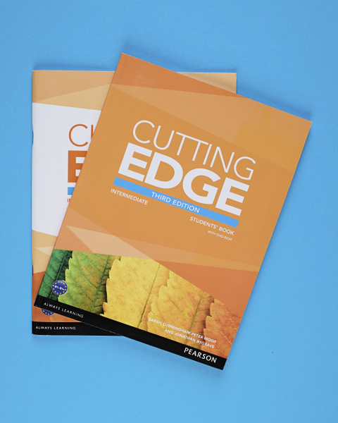 Cutting edge intermediate: учебник + рабочая тетрадь + диск ...