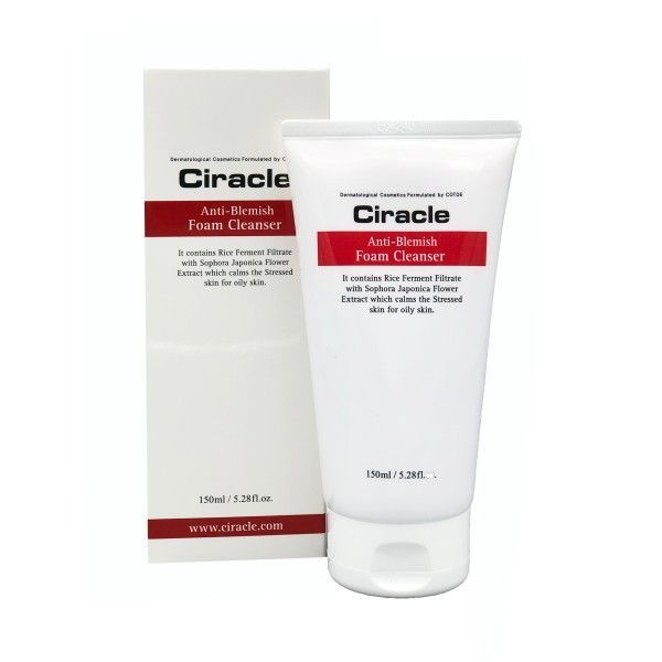 Ciracle пенка очищающая для жирной и проблемной кожи Anti Blemish Foam ...