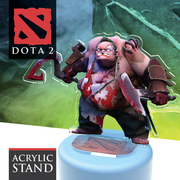Акриловая фигурка Dota 2 Дота 2 - Pudge. Серия "Standart" - купить с ...