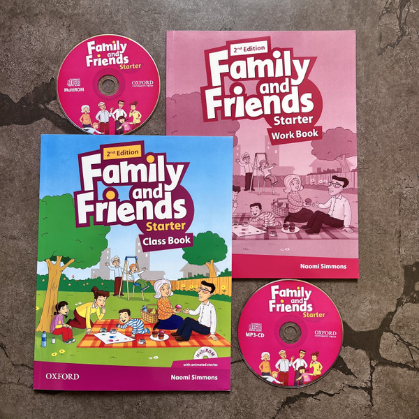 Family and Friends Starter 2nd edition (Учебник + Рабочая Тетрадь + CD ...