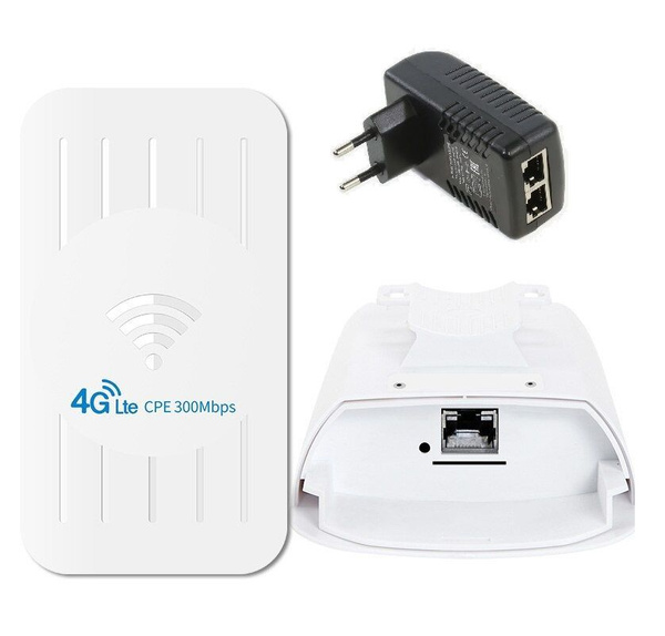 Роутер CPE 4G LTE Outdoor Router H5 PoE 12-24V, белый, 2.4 ГГц купить ...