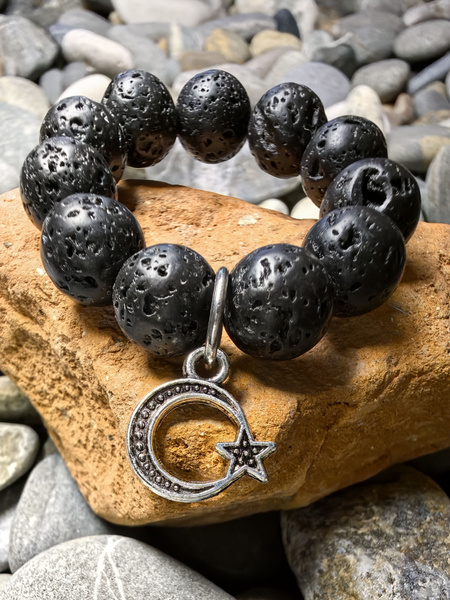 Мусульманские перстные четки из вулканической лавы - купить с доставкой ...