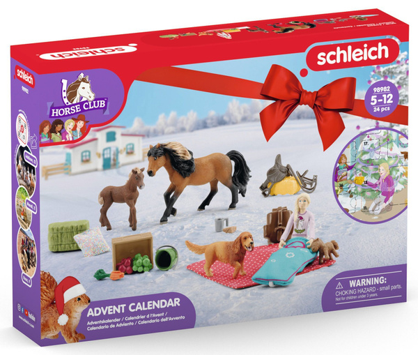 Фигурки Schleich - Адвент-календарь Шляйх на 2023 год Horse Club Конный ...