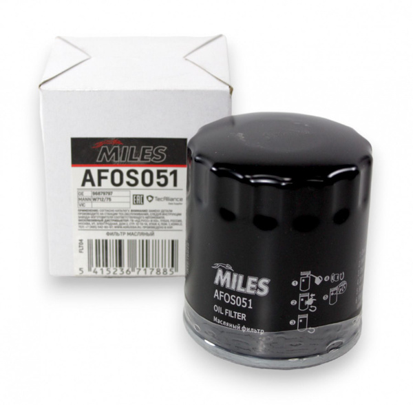 Miles AFOS051* cross SCT-SM105 Масляный фильтр