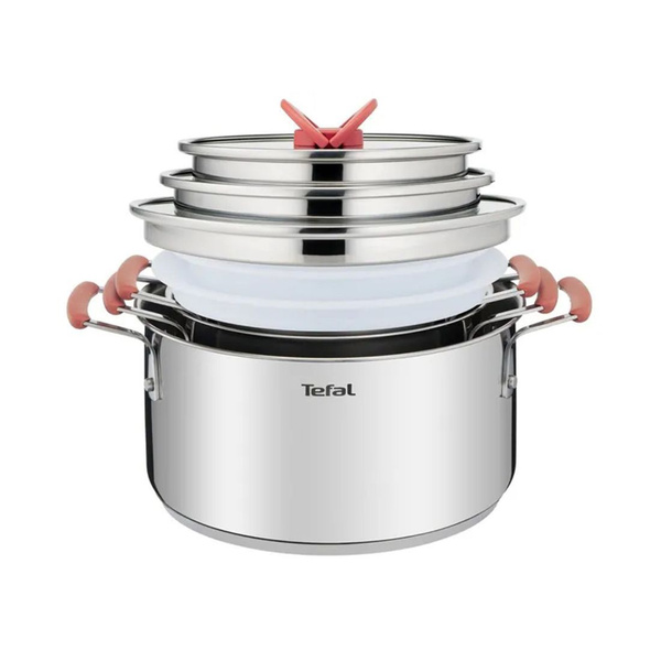 Набор посуды Tefal Opti'space SS G720SD74 13 предметов купить на OZON ...