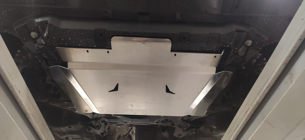 06.02ABC ЗАЩИТА КАРТЕРА ДВС И КПП HAVAL F7, F7X V-ВСЕ (2019-) (АЛЮМИНИЙ ...