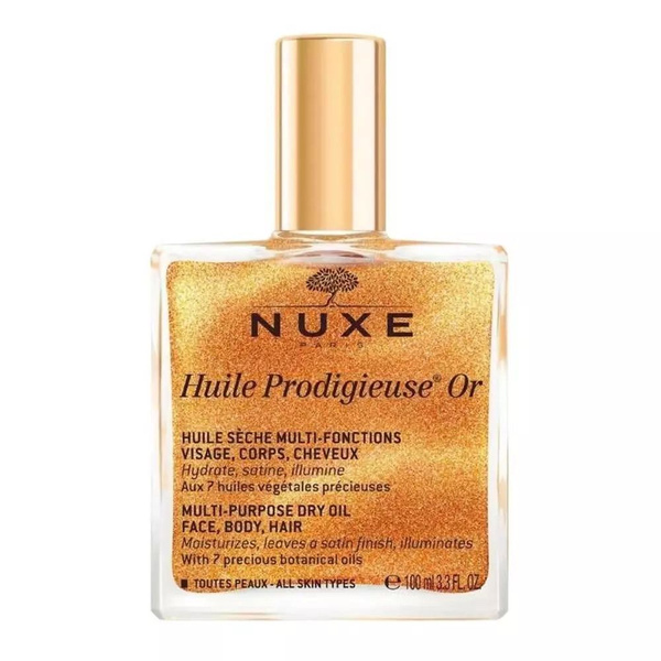 NUXE Золотое масло для лица, тела и волос Huile Продижьез Or Multi ...