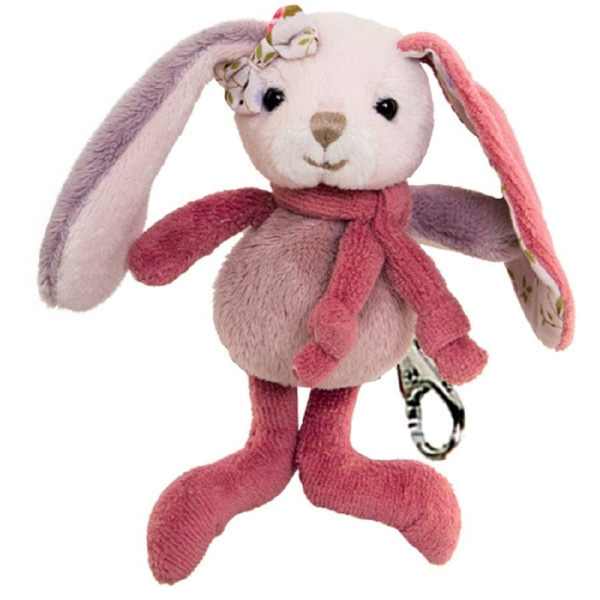 Мягкая игрушка Брелок-зайчик девочка "Bibi", 10 см - купить с доставкой ...