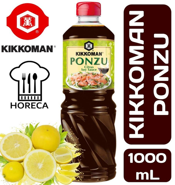 KIKKOMAN Соус ПОНЗУ 1л Соевый цитрусовый НАТУРАЛЬНО СВАРЕННЫЙ Киккоман ...