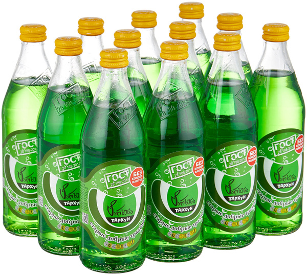 Газированный напиток Старые добрые традиции Тархун (0,5л*12шт) - купить ...