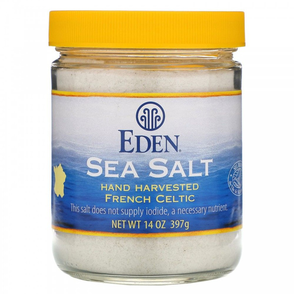 Eden Foods, Морская соль, 14 унций (397 г) - купить с доставкой по ...