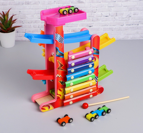 Автотрек + развивающие игры "Супер трек" - купить с доставкой по ...