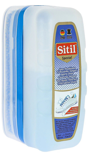 Губка для обуви Sitil чистящая, для спортивной 75 мл - купить с ...