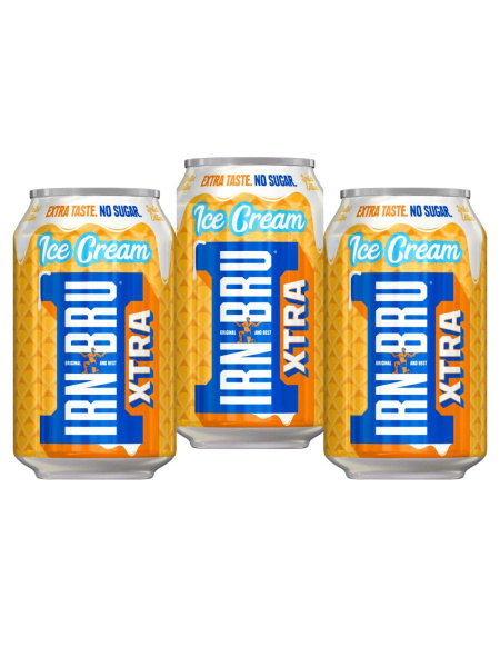 Газированный напиток Irn Bru XTRA Ice-Cream 330мл х 3шт - купить с ...