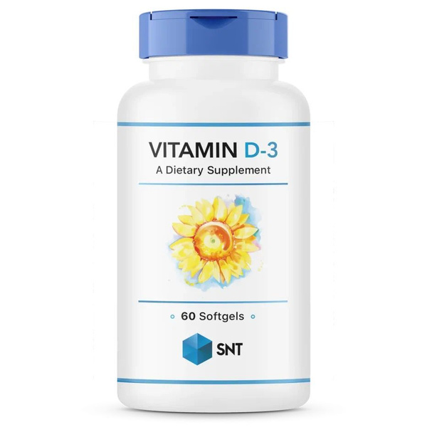 SNT VITAMIN D3 5000 IU/Витамин Д3 5000ЕД (60 капсул) - купить с ...