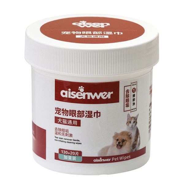 Салфетки для очистки глаз для домашних животных с заплаканными ушами ...