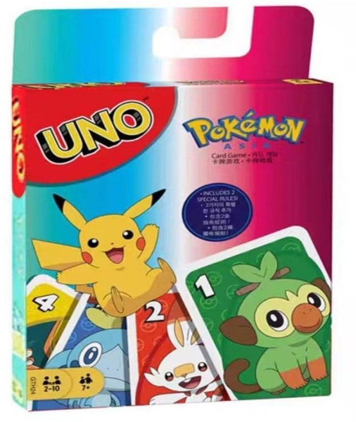 Настольная игра UNO. "Покемоны" (Mattel games) - купить с доставкой по ...