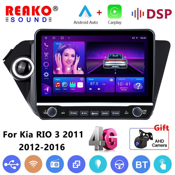 Магнитола Android для Kia Rio III(2011-2013) 4+64G/ Автомагнитола ...