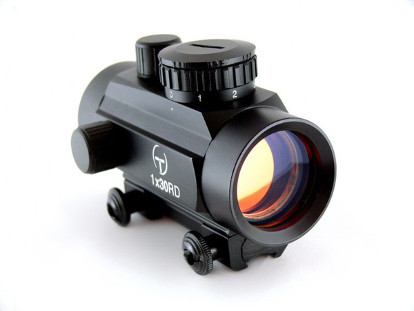 Коллиматор Target Optic 1x30 закрытого типа, на призму 11мм - купить с ...