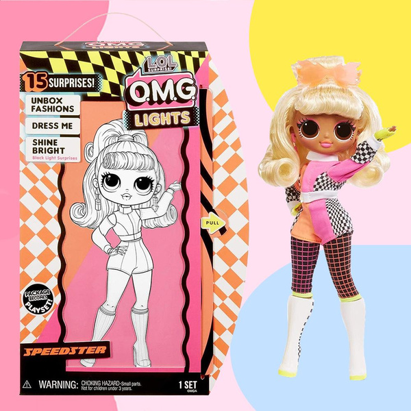 L.O.L. Surprise! Кукла светящаяся Спидстер ЛОЛ O.M.G. Lights Speedster ...