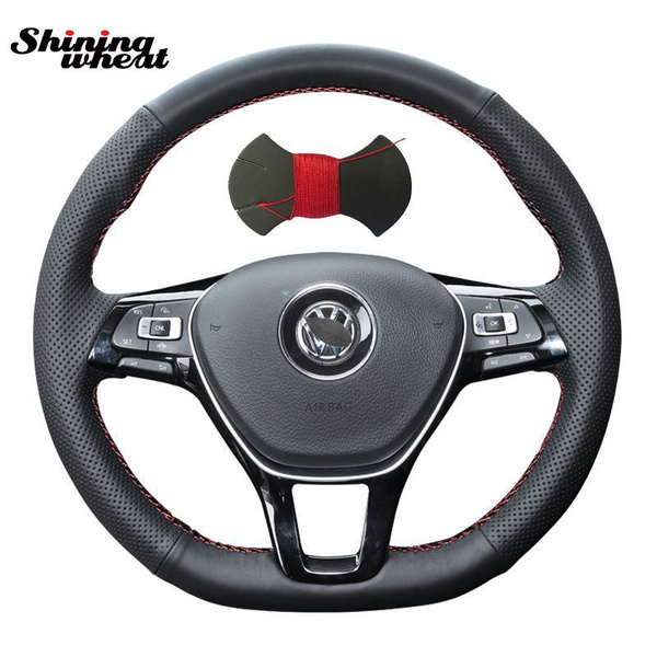 Оплетка на руль Volkswagen Фольксваген Гольф 7 Поло (2015-2020 ...