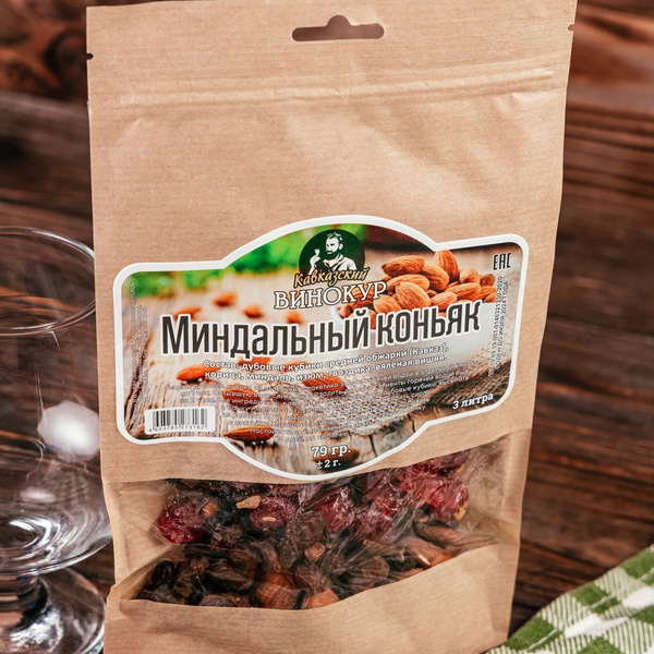 Миндальный коньяк / Набор трав для настойки самогона, водки, спирта ...