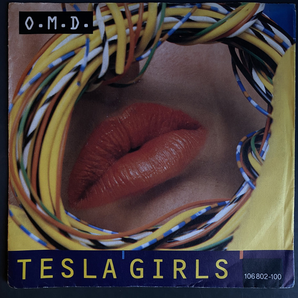 Orchestral Manoeuvres In The Dark Tesla Girls Nm Промо 1984 Сингл