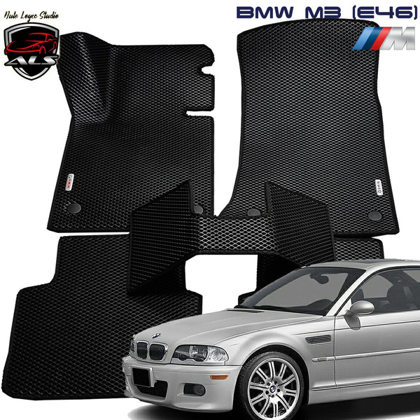 Коврики в салон автомобиля BMW Автомобильные коврики M3 (E46), коврики ...