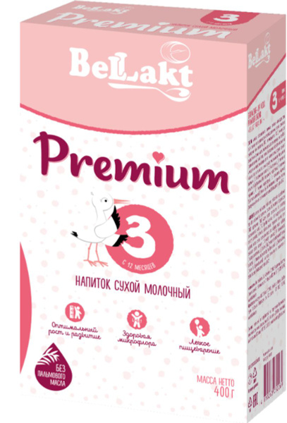 Напиток сухой молочный обогащенный Беллакт/Bellakt Premium 3, c 12 ...